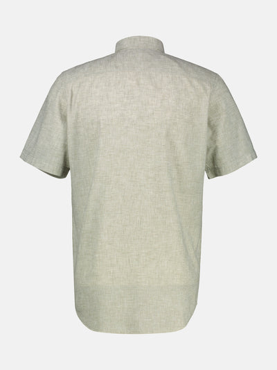 Kurzarmhemd mit verdecktem Button-down-Kragen - LERROS