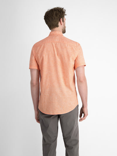 Kurzarmhemd mit verdecktem Button-down-Kragen - LERROS