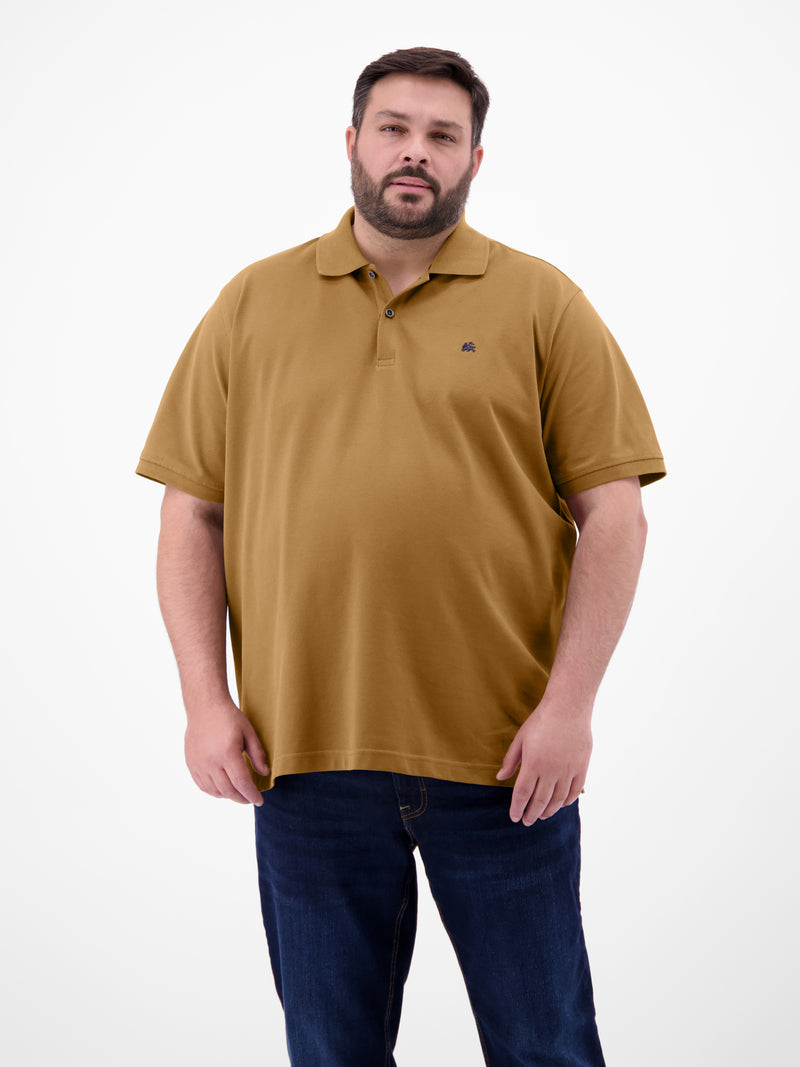 Basic Poloshirt in den Grössen 3XL bis 6XL - LERROS