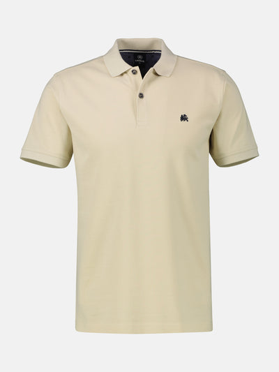 Basic Poloshirt für Herren, unifarben - LERROS