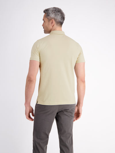 Basic Poloshirt für Herren, unifarben - LERROS