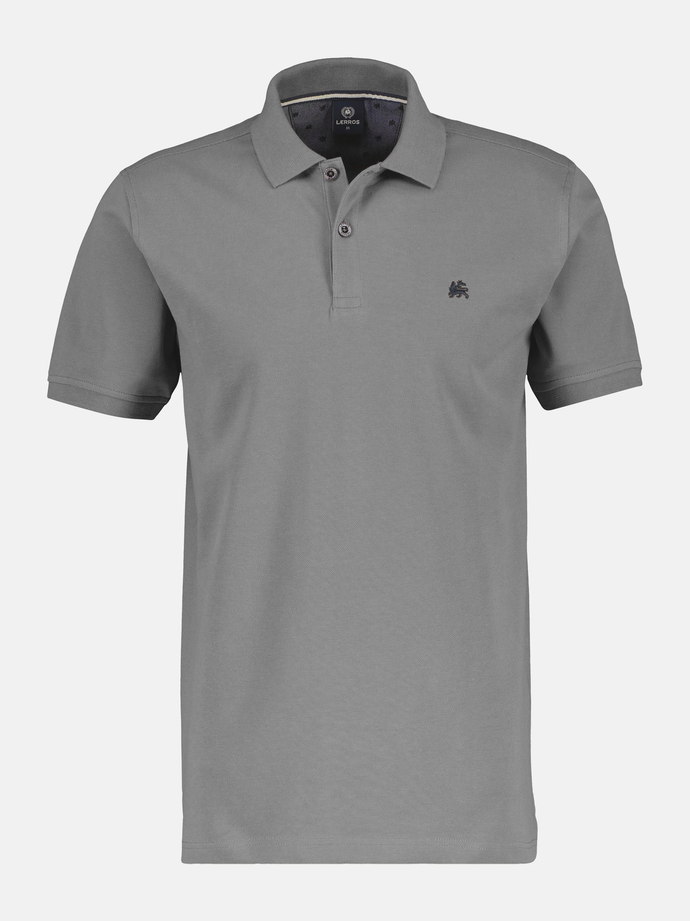 Basic Poloshirt für Herren, unifarben - LERROS