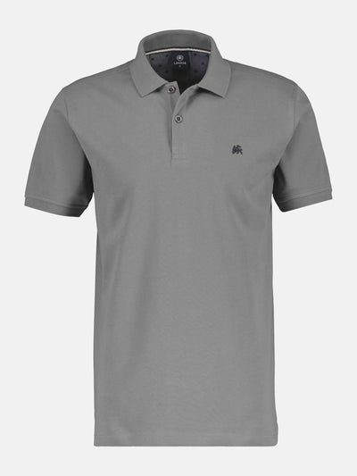 Basic Poloshirt für Herren, unifarben - LERROS