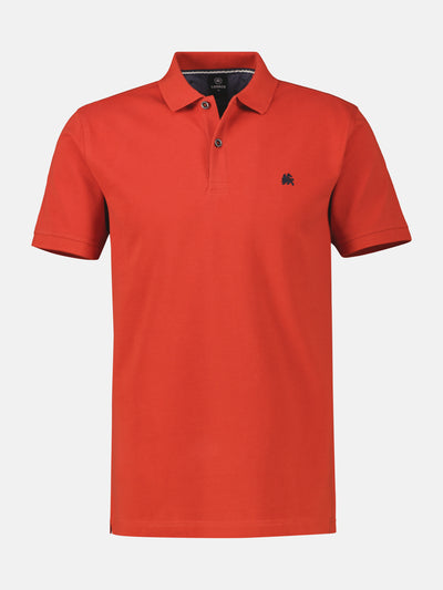 Basic Poloshirt für Herren, unifarben - LERROS