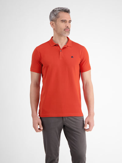 Basic Poloshirt für Herren, unifarben - LERROS