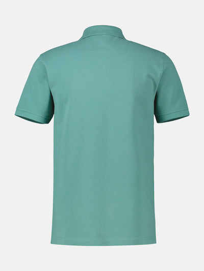 Basic Poloshirt für Herren, unifarben - LERROS