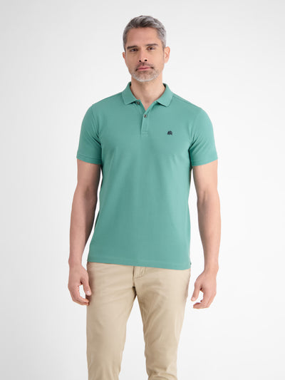 Basic Poloshirt für Herren, unifarben - LERROS