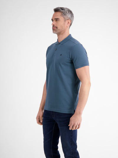 Basic Poloshirt für Herren, unifarben - LERROS
