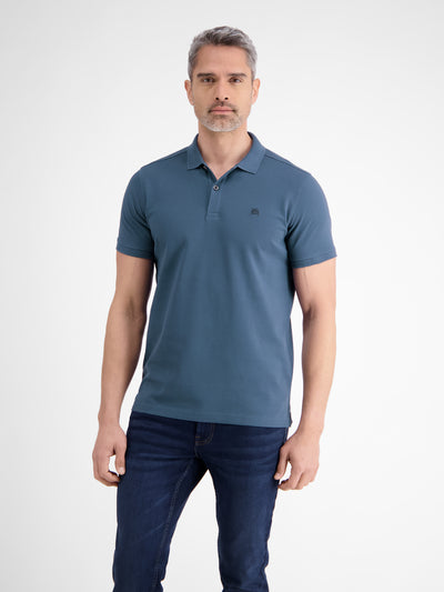 Basic Poloshirt für Herren, unifarben - LERROS