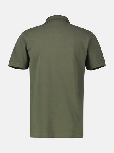 Basic Poloshirt für Herren, unifarben - LERROS