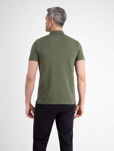 Basic Poloshirt für Herren, unifarben - LERROS