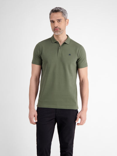 Basic Poloshirt für Herren, unifarben - LERROS