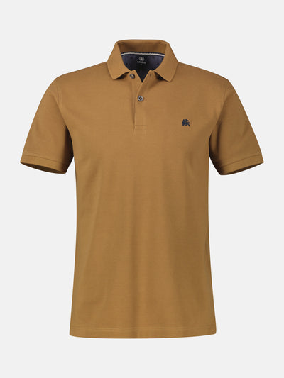 Basic Poloshirt für Herren, unifarben - LERROS