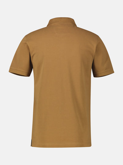 Basic Poloshirt für Herren, unifarben - LERROS