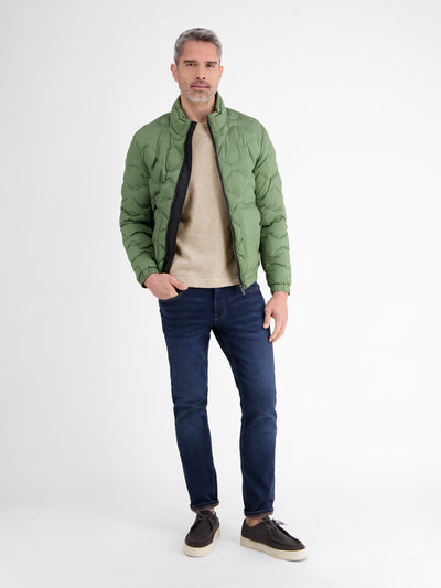 Strick-T-Shirt mit Brusttasche - LERROS