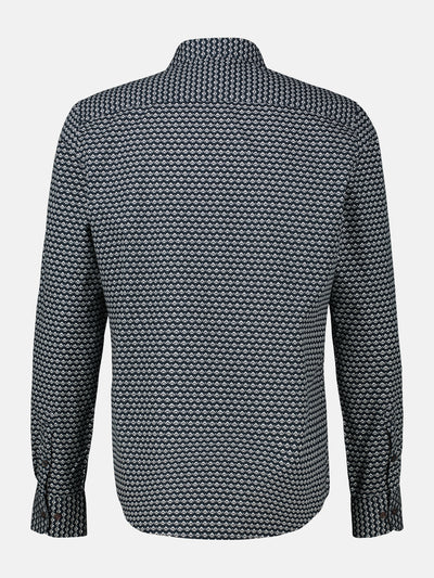 Langarmhemd mit grafischem Muster - LERROS