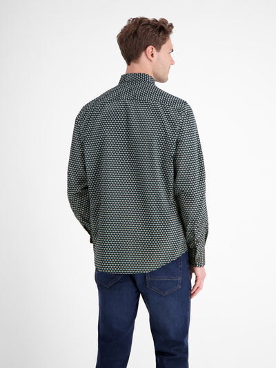 Langarmhemd mit grafischem Muster - LERROS