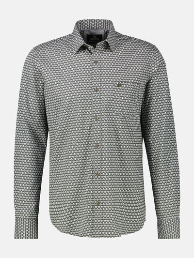 Langarmhemd mit grafischem Muster - LERROS