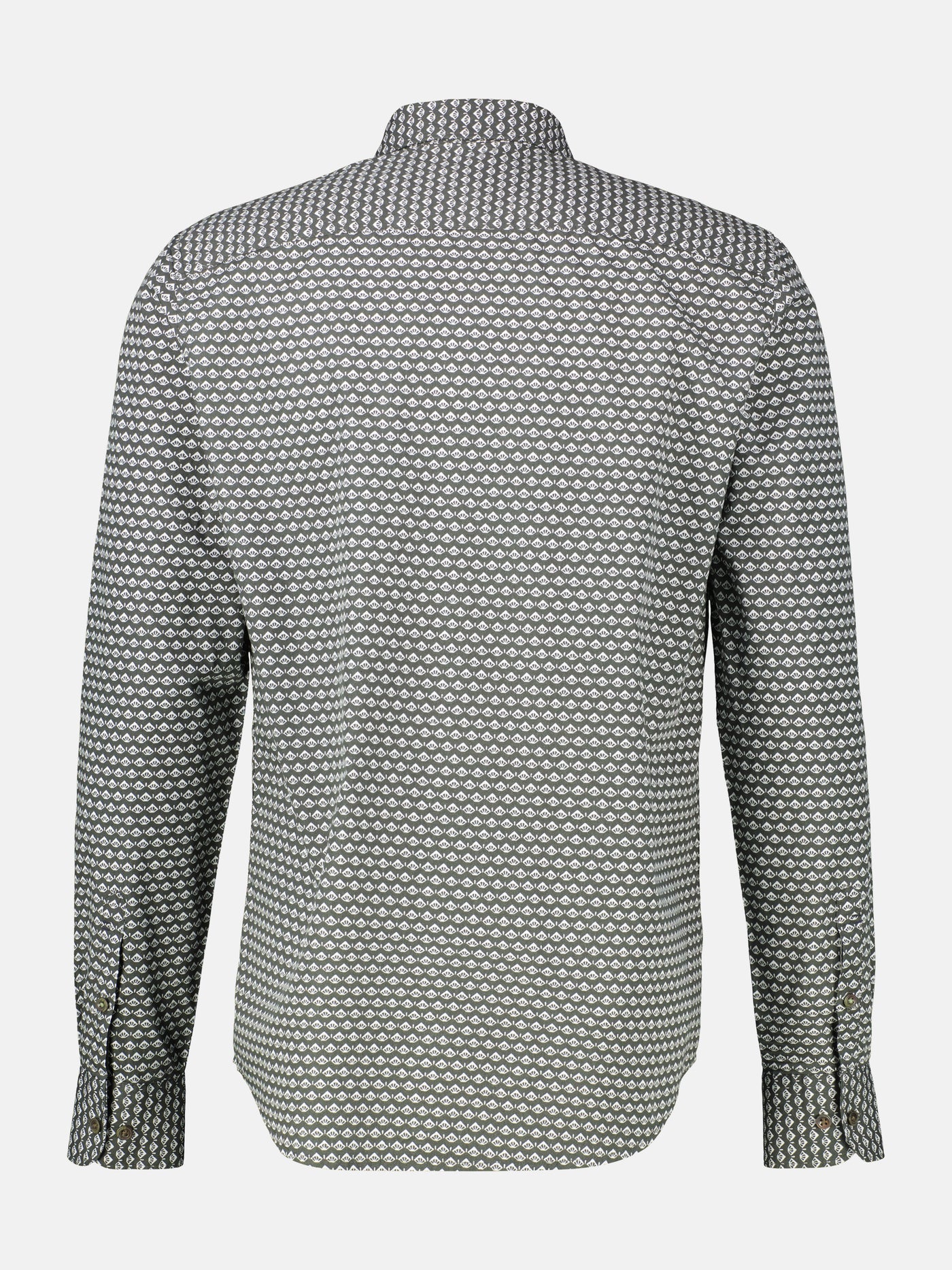Langarmhemd mit grafischem Muster - LERROS