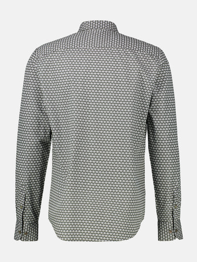 Langarmhemd mit grafischem Muster - LERROS