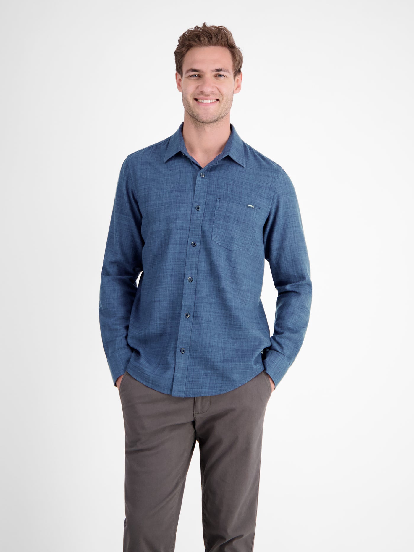 Herrenhemd, Fancy-Twill - LERROS