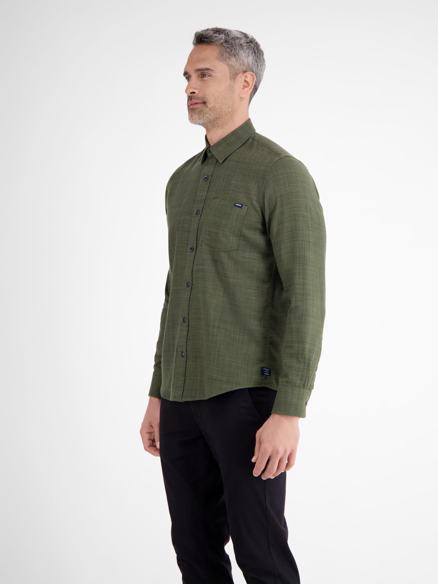 Herrenhemd, Fancy-Twill - LERROS