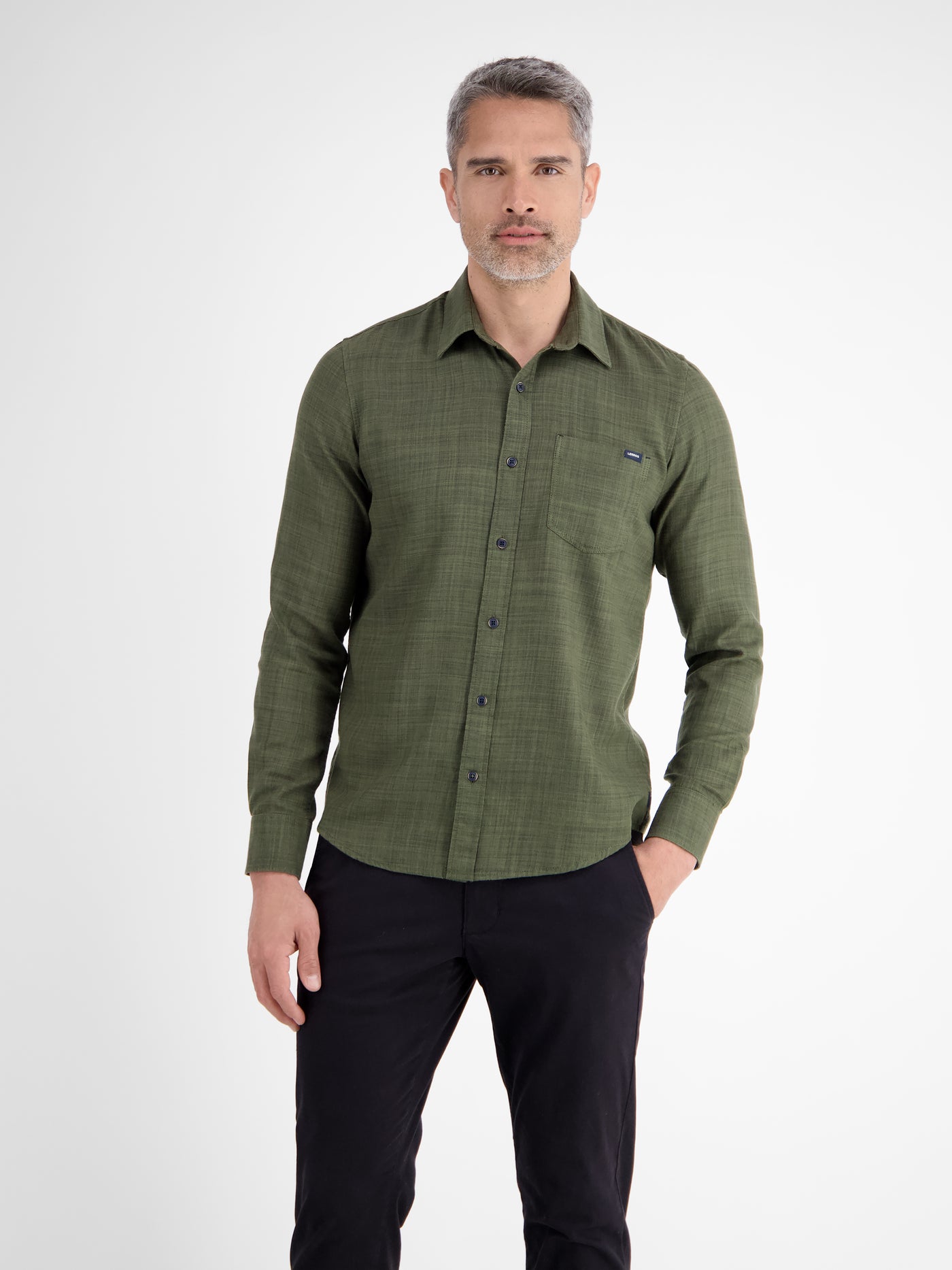 Herrenhemd, Fancy-Twill - LERROS