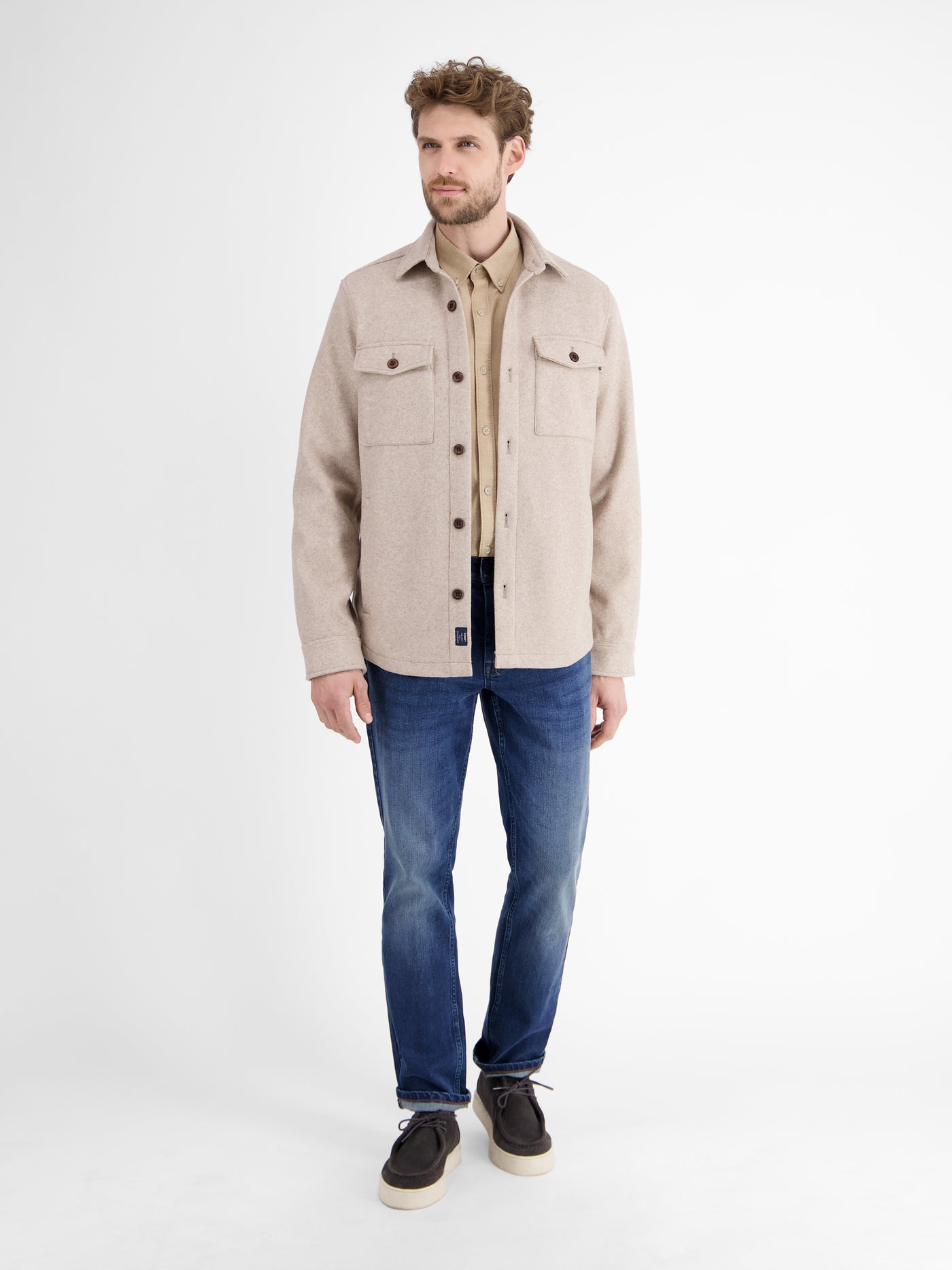 Oxfordhemd mit Stretchanteil - LERROS