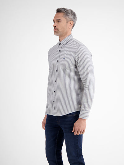 Gestreiftes Herren Langarmhemd - LERROS