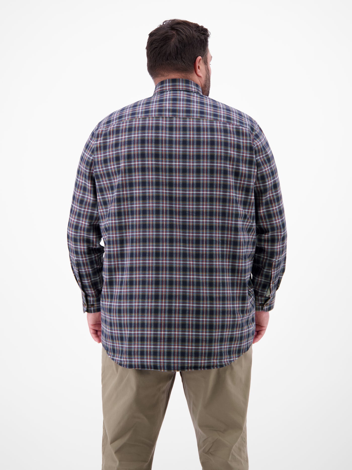 Kariertes Flanellhemd in Übergrössen