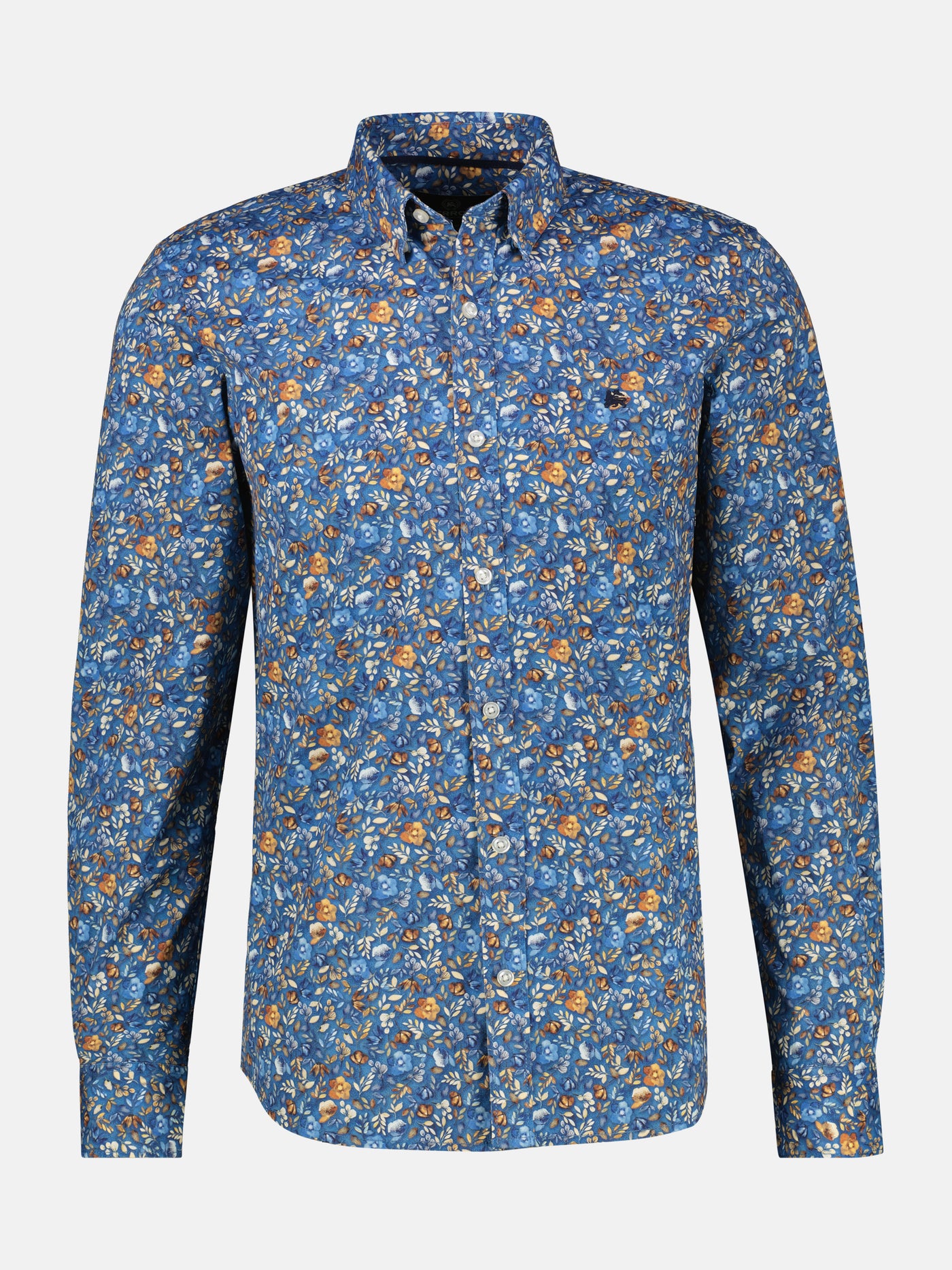 Stretch-Herrenhemd FLOWERS - LERROS