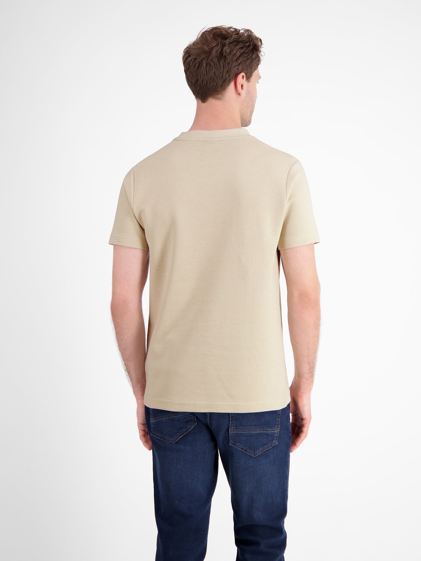 Herren T-Shirt in Strukturqualität - LERROS