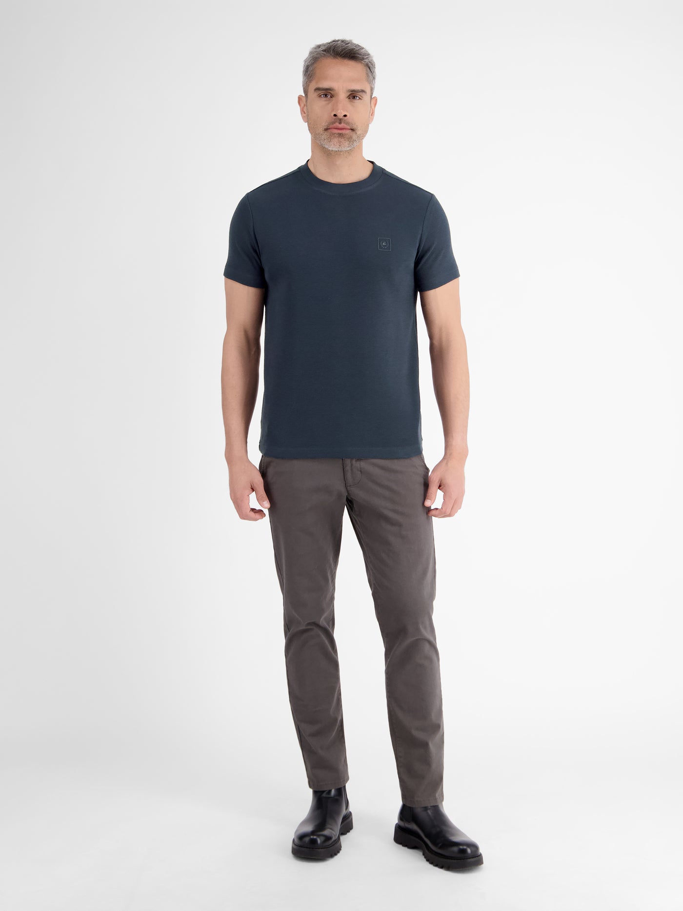 Herren T-Shirt in Strukturqualität - LERROS