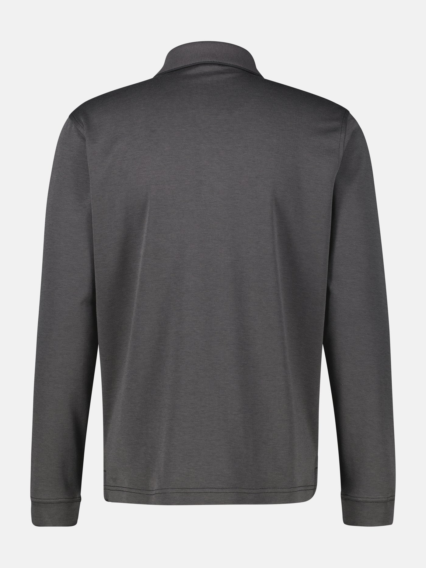 Langarmpolo für Herren in Strukturoptik - LERROS