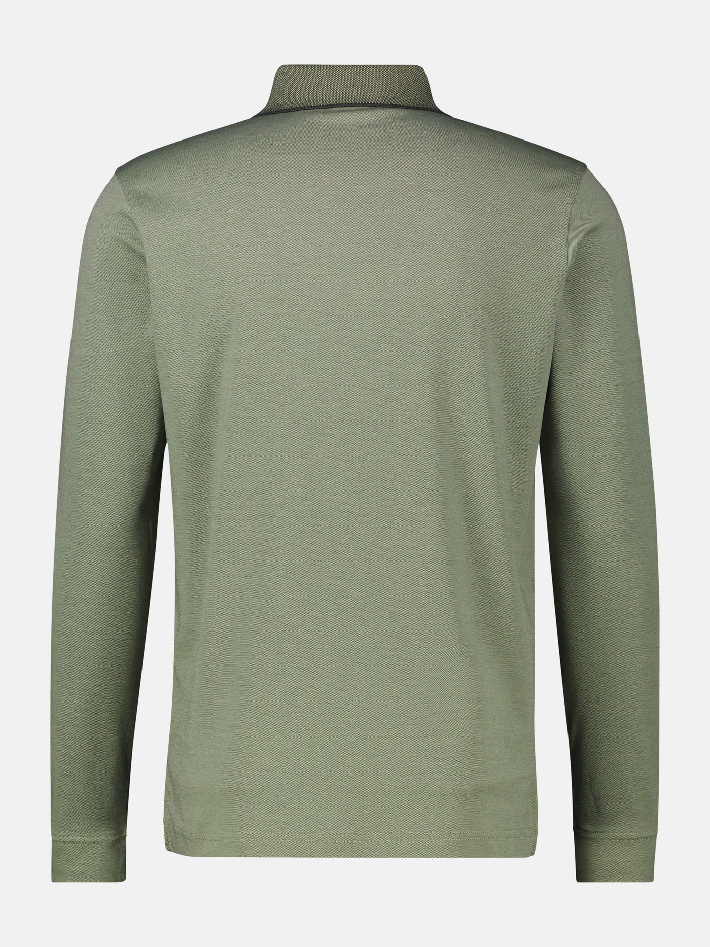 Langarmpolo für Herren in Strukturoptik - LERROS