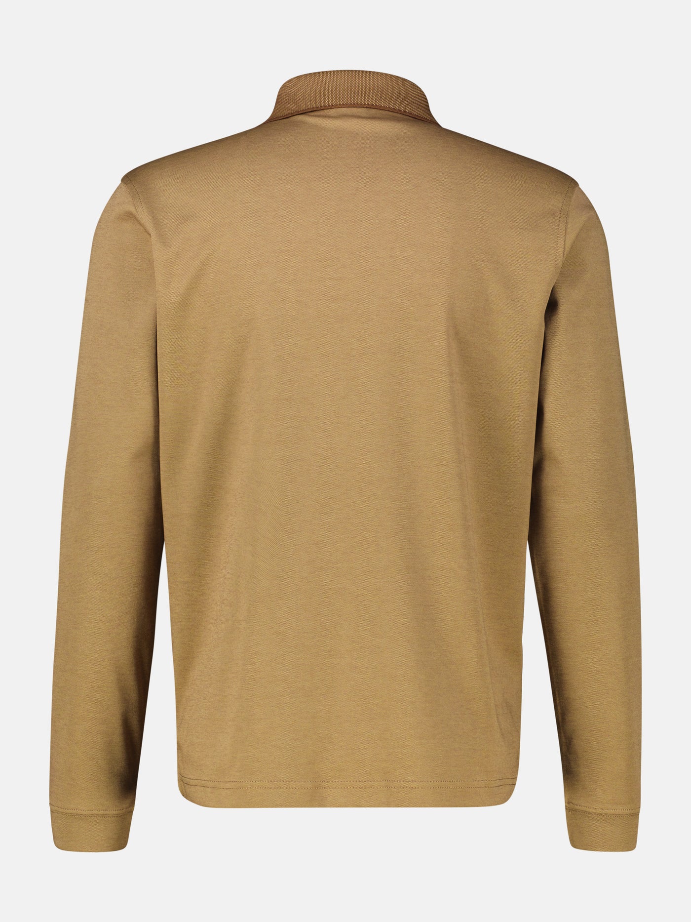 Langarmpolo für Herren in Strukturoptik - LERROS