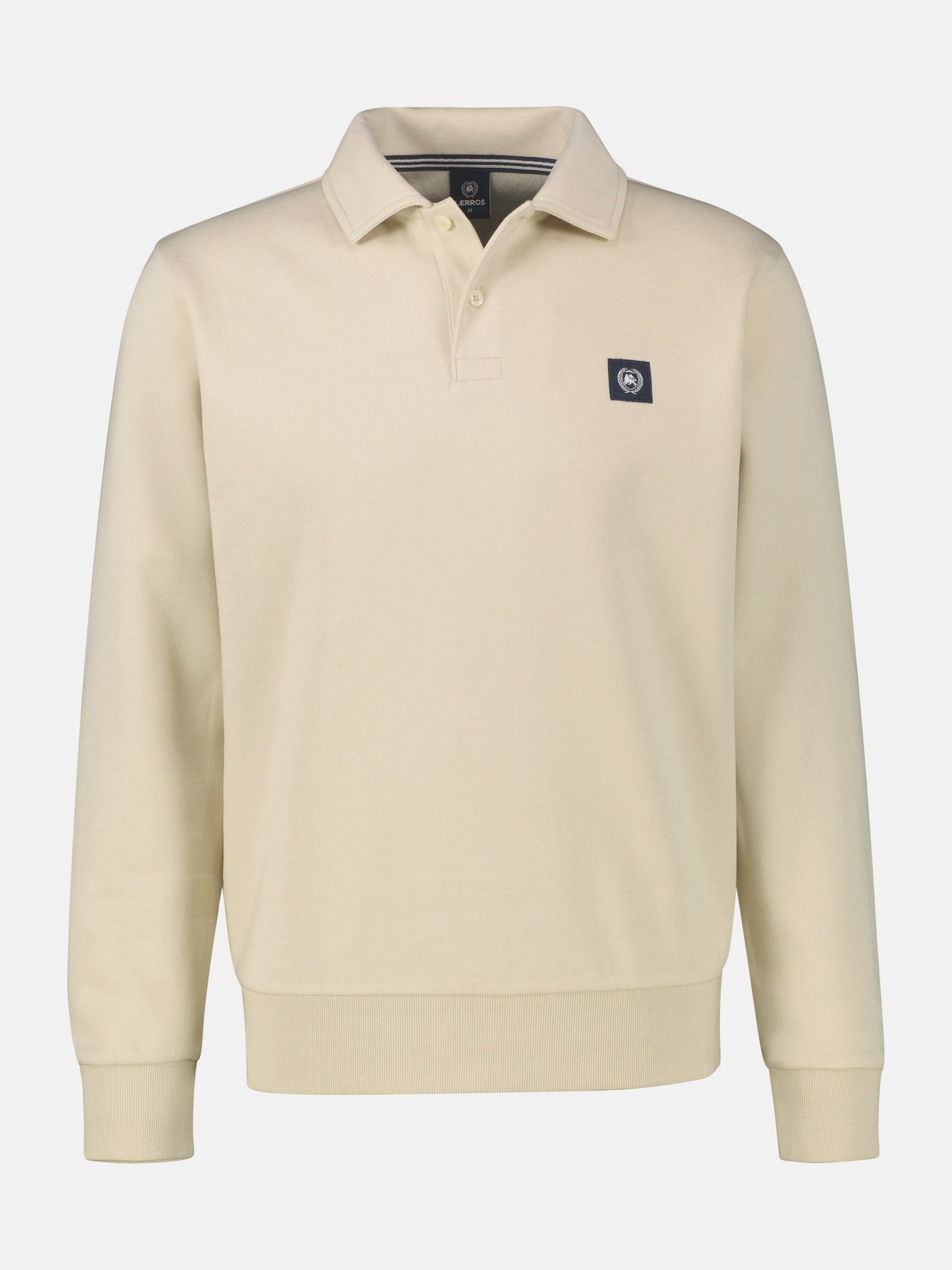 Langarm-Poloshirt in Übergrössen - LERROS