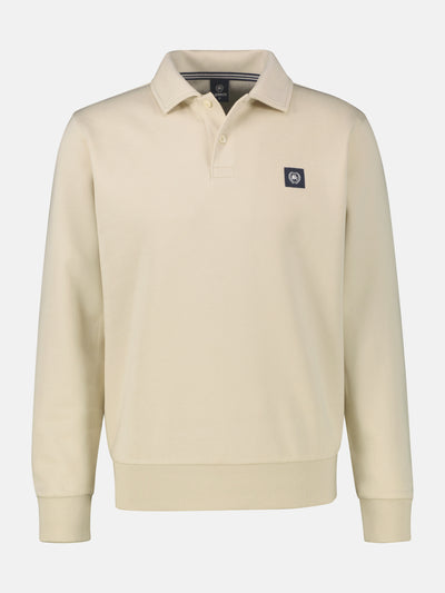 Langarm-Poloshirt in Übergrössen - LERROS