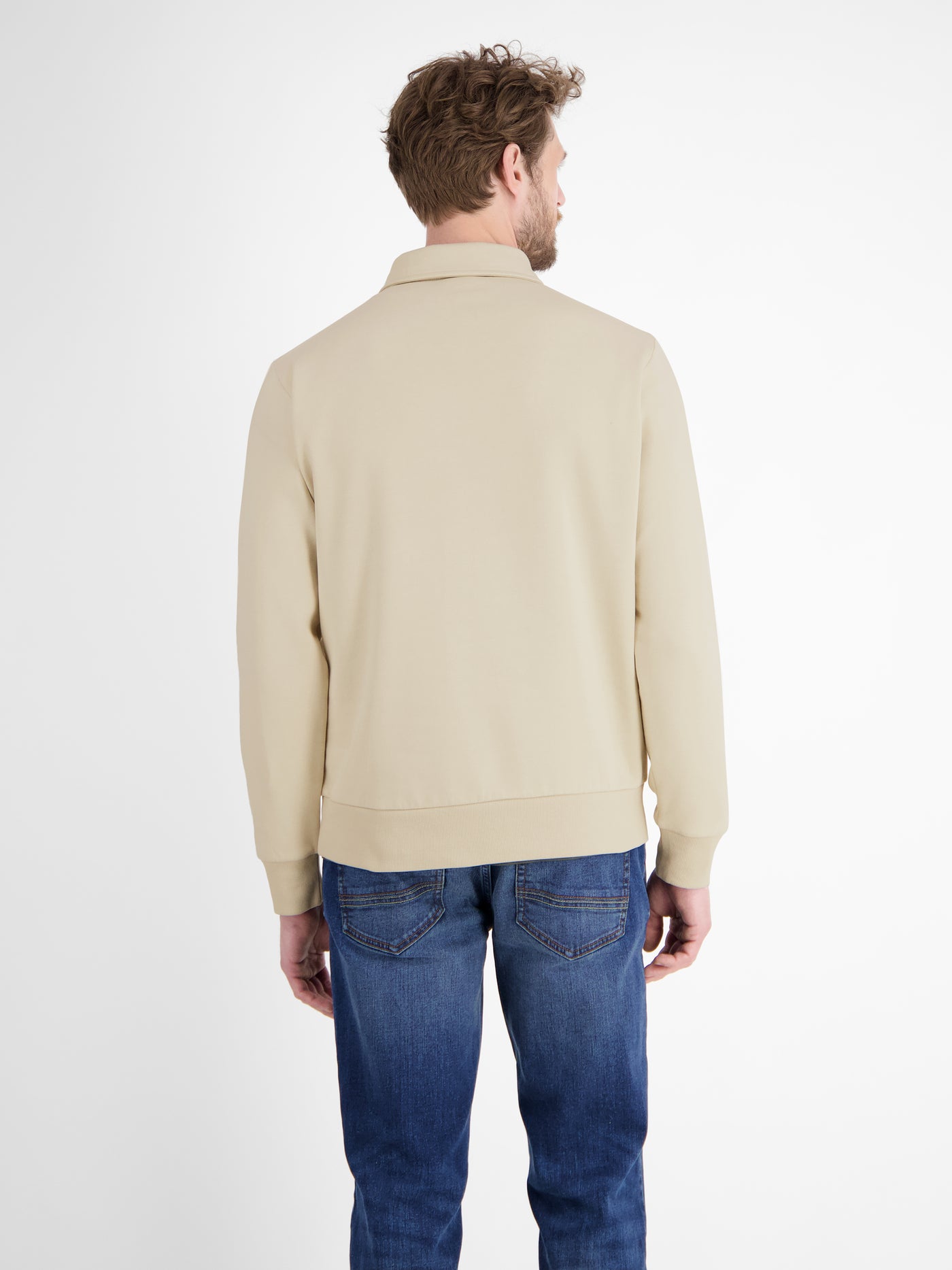 Sweat-Poloshirt für Herren - LERROS