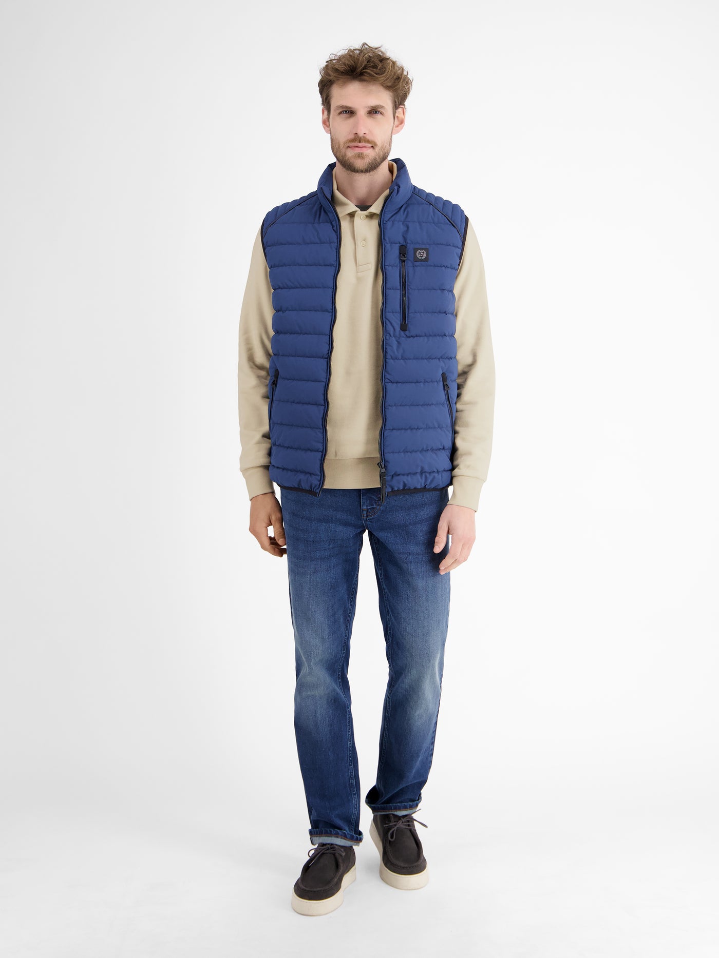 Sweat-Poloshirt für Herren - LERROS