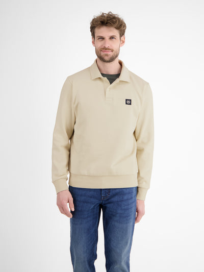Sweat-Poloshirt für Herren - LERROS