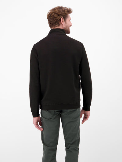 Unifarbener Sweattroyer für Herren - LERROS