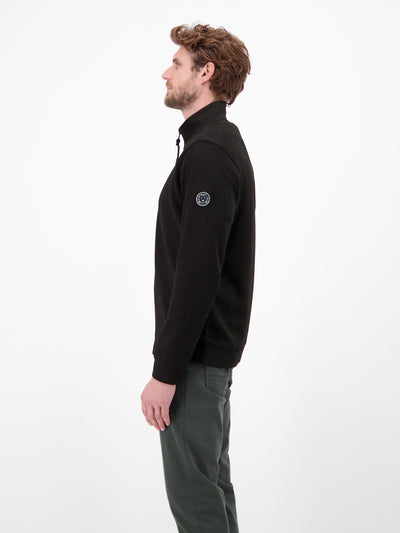 Unifarbener Sweattroyer für Herren - LERROS