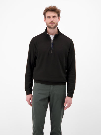 Unifarbener Sweattroyer für Herren - LERROS