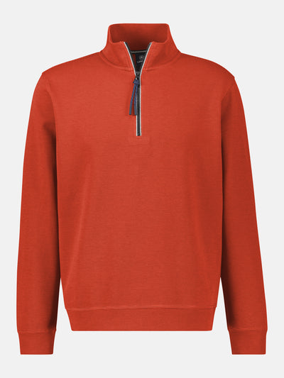 Unifarbener Sweattroyer für Herren - LERROS