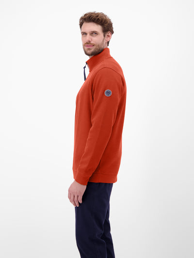 Unifarbener Sweattroyer für Herren - LERROS