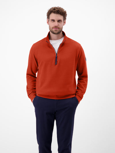 Unifarbener Sweattroyer für Herren - LERROS