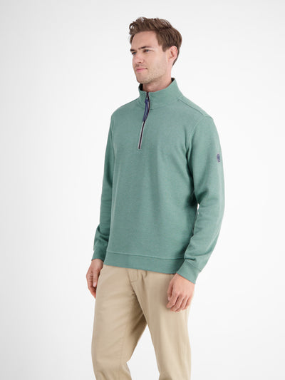 Unifarbener Sweattroyer für Herren - LERROS