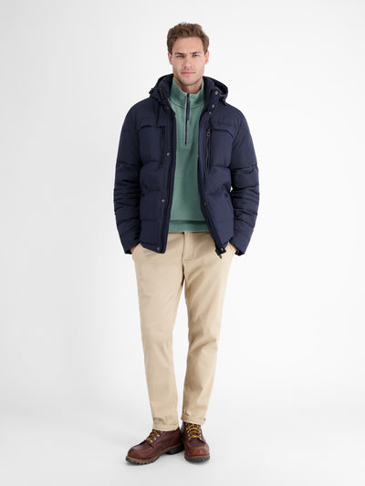 Unifarbener Sweattroyer für Herren - LERROS