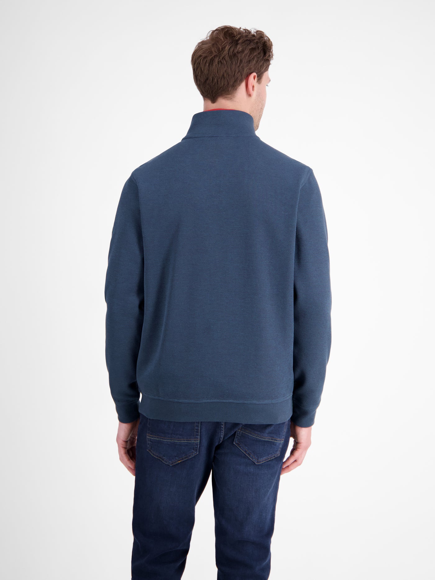 Unifarbener Sweattroyer für Herren - LERROS